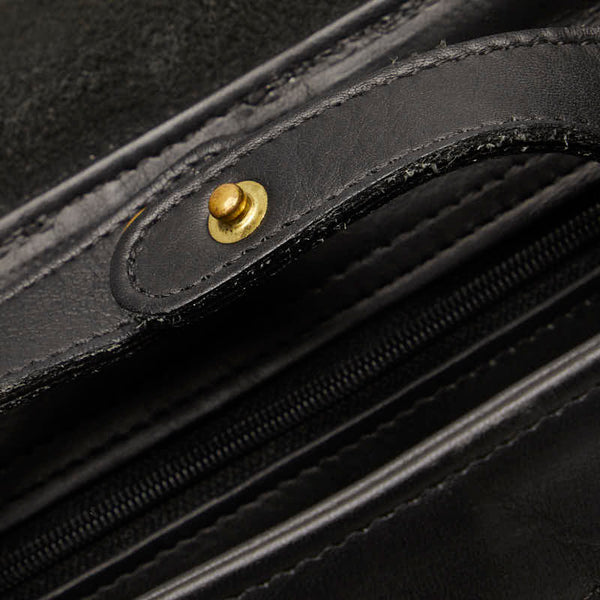 コーチ オールドコーチ リュック バックパック 4152 ブラック レザー レディース COACH 【中古】