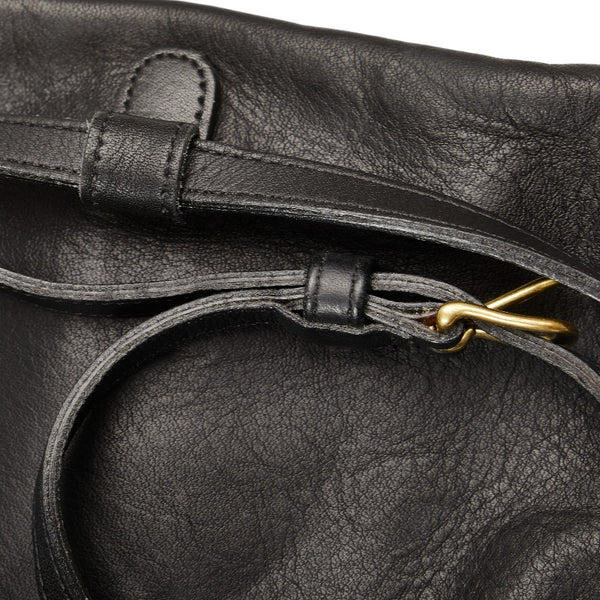 コーチ オールドコーチ リュック バックパック 4152 ブラック レザー レディース COACH 【中古】