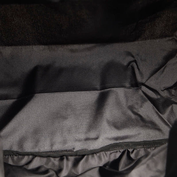 エンポリオ アルマーニ EA7 ロゴ リュック バックパック 275667 ブラック ナイロン レディース Emporio Armani 【中古】