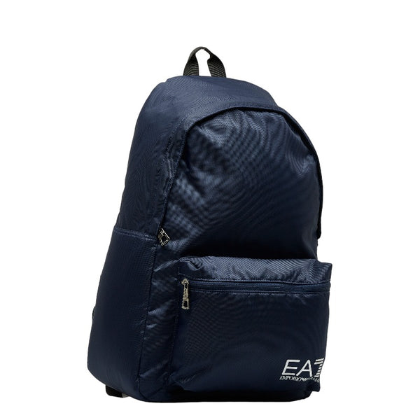 エンポリオ アルマーニ EA7 トレインプライム リュック バックパック ネイビー ナイロン メンズ Emporio Armani 【中古】