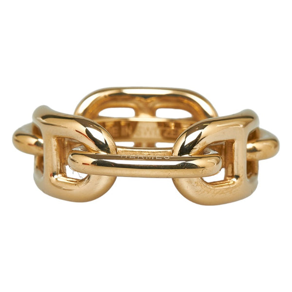 エルメス ルガテ シェーヌダンクル スカーフリング ゴールド メッキ レディース HERMES 【中古】