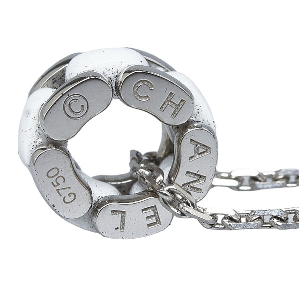 シャネル ウルトラ ネックレス K18WG ホワイトゴールド レディース CHANEL 【中古】