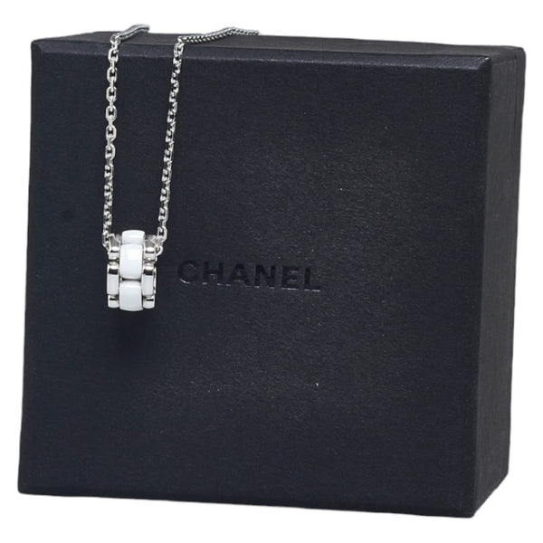 シャネル ウルトラ ネックレス K18WG ホワイトゴールド レディース CHANEL 【中古】