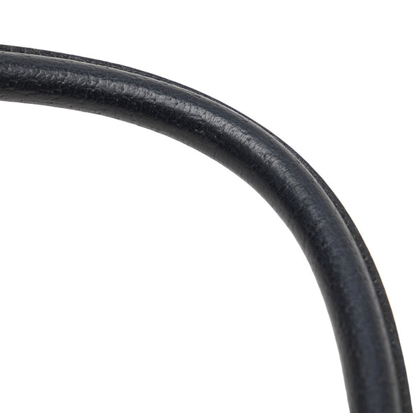 グッチ GGキャンバス ワンショルダー 130738 ブラック キャンバス レザー レディース GUCCI 【中古】