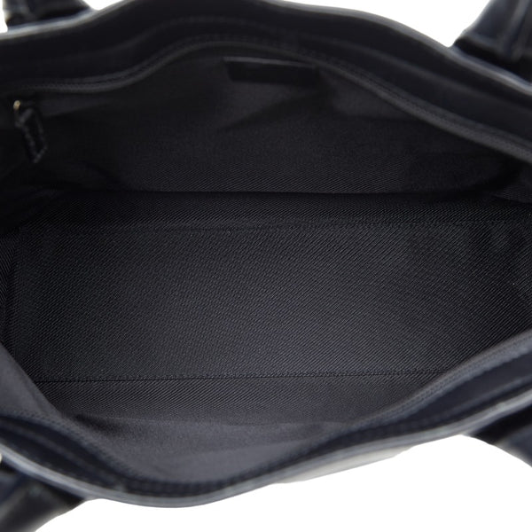 グッチ GGキャンバス ハンドバッグ 002 1119 ブラック キャンバス レザー レディース GUCCI 【中古】