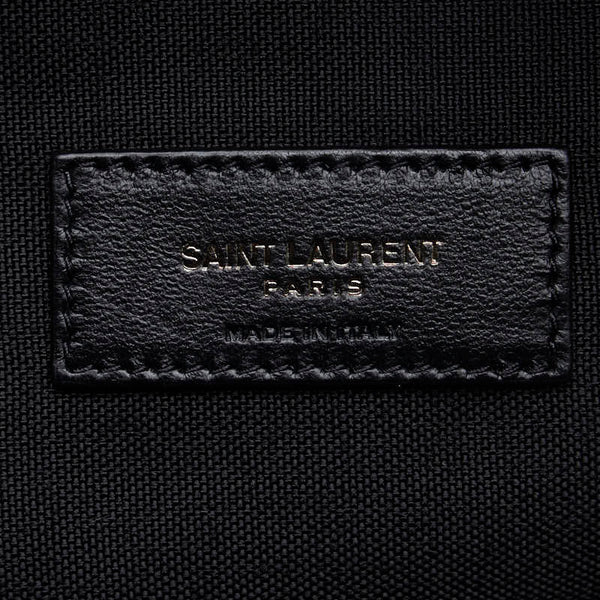 サンローラン ゼブラ ヌックス ボディバッグ ウエストバッグ 581375 ホワイト ブラック ナイロン メンズ SAINT LAURENT 【中古】