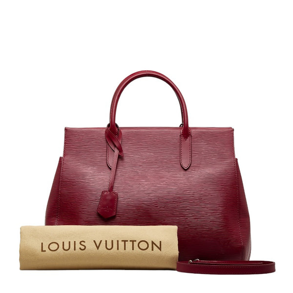 ルイ ヴィトン エピ マルリーＭＭ ハンドバッグ ショルダーバッグ 2WAY M94615 フューシャ パープル レザー レディース LOUIS VUITTON 【中古】