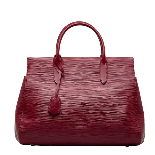 ルイ ヴィトン エピ マルリーＭＭ ハンドバッグ ショルダーバッグ 2WAY M94615 フューシャ パープル レザー レディース LOUIS VUITTON 【中古】