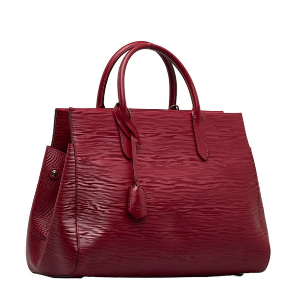 ルイ ヴィトン エピ マルリーＭＭ ハンドバッグ ショルダーバッグ 2WAY M94615 フューシャ パープル レザー レディース LOUIS VUITTON 【中古】
