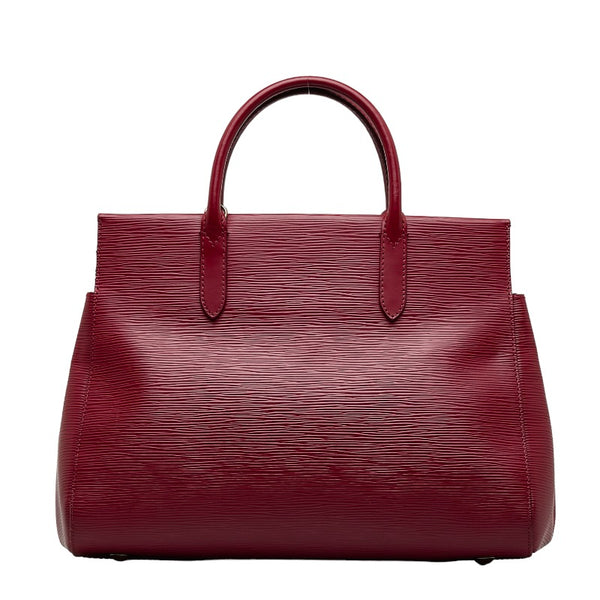 ルイ ヴィトン エピ マルリーＭＭ ハンドバッグ ショルダーバッグ 2WAY M94615 フューシャ パープル レザー レディース LOUIS VUITTON 【中古】