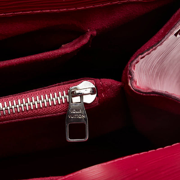 ルイ ヴィトン エピ マルリーＭＭ ハンドバッグ ショルダーバッグ 2WAY M94615 フューシャ パープル レザー レディース LOUIS VUITTON 【中古】