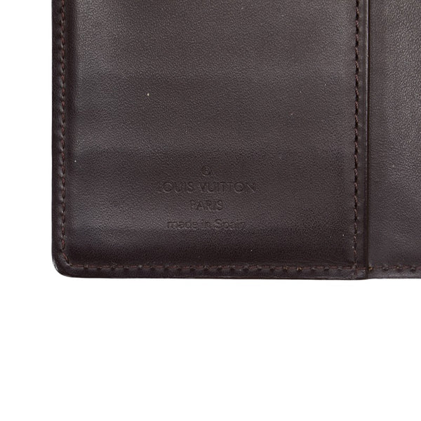 ルイ ヴィトン エピ アジェンダPM 手帳カバー ブックカバー R2005D モカ ブラウン  レザー レディース LOUIS VUITTON 【中古】