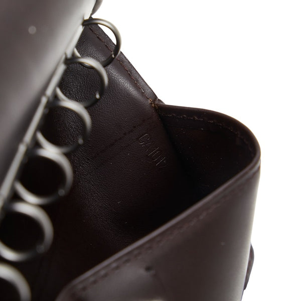 ルイ ヴィトン エピ アジェンダPM 手帳カバー ブックカバー R2005D モカ ブラウン  レザー レディース LOUIS VUITTON 【中古】