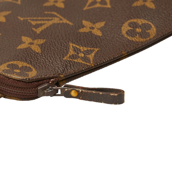 ルイ ヴィトン モノグラム ポシェット セクレ ショルダーバッグ ポーチ M45484 ブラウン PVC レザー レディース LOUIS VUITTON 【中古】