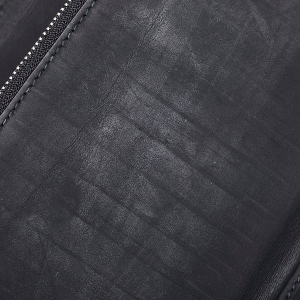 グッチ グッチシマ GG ラウンドファスナー 長財布 295833 ブラック レザー ラバー コーティング レディース GUCCI 【中古】