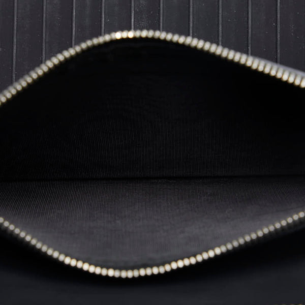 グッチ グッチシマ GG ラウンドファスナー 長財布 295833 ブラック レザー ラバー コーティング レディース GUCCI 【中古】