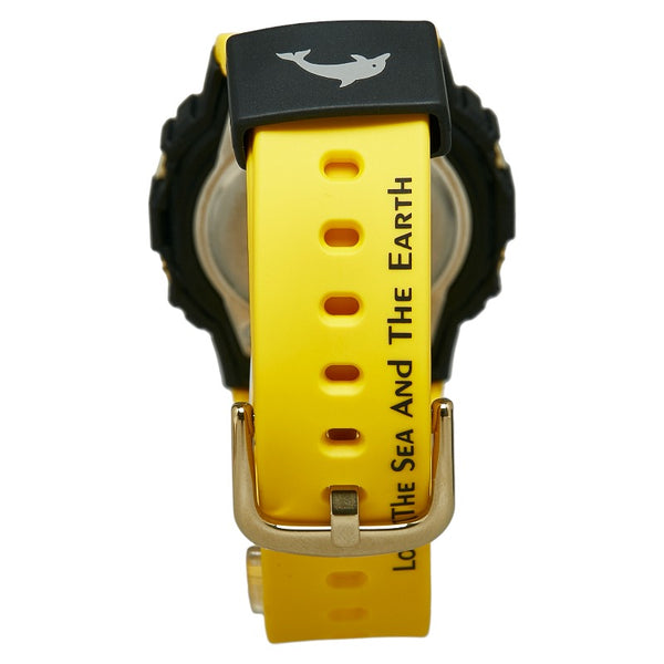 カシオ G-SHOCK Gショック アイサーチ ジャパン コラボレーションモデル 腕時計 GMD-W5600K ソーラー電波時計 デジタル文字盤 バイオマスプラスチック レディース CASIO 【中古】