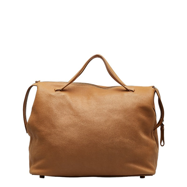 バリー ハンドバッグ ショルダーバッグ 2WAY ベージュ レザー レディース BALLY 【中古】