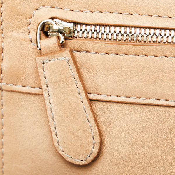バリー ハンドバッグ ショルダーバッグ 2WAY ベージュ レザー レディース BALLY 【中古】