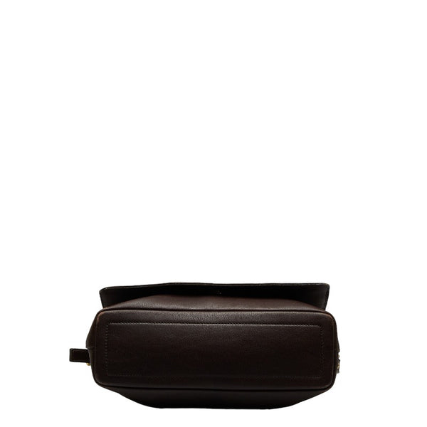 コーチ 斜め掛け ショルダーバッグ 9829 ブラウン レザー レディース COACH 【中古】