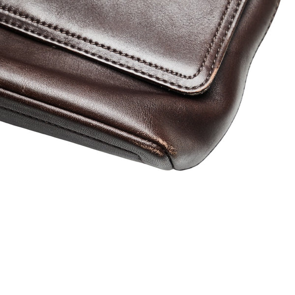 コーチ 斜め掛け ショルダーバッグ 9829 ブラウン レザー レディース COACH 【中古】