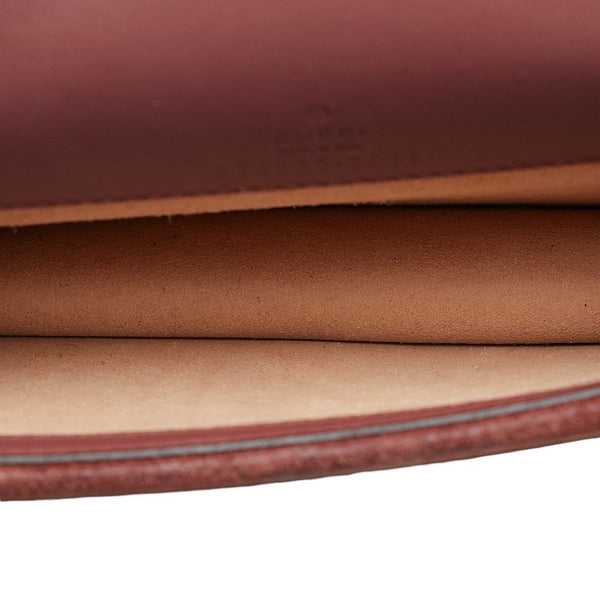 グッチ GGブルームス デュオニュソス チェーン ショルダーバッグ 476432 レッド PVC レザー レディース GUCCI 【中古】