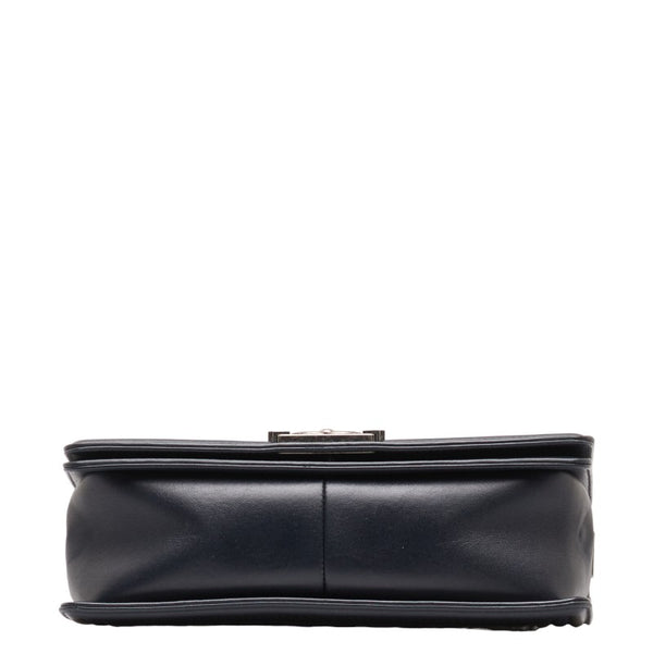 シャネル ココマーク ボーイシャネル チェーン ショルダーバッグ ブラック マルチカラー レザー レディース CHANEL 【中古】