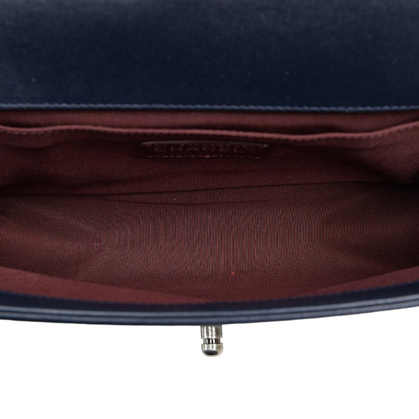 シャネル ココマーク ボーイシャネル チェーン ショルダーバッグ ブラック マルチカラー レザー レディース CHANEL 【中古】