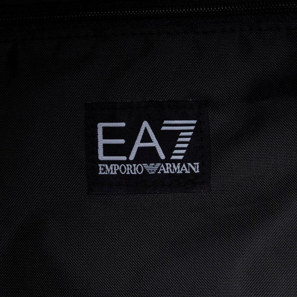 エンポリオ アルマーニ EA7 ロゴ リュック バックパック 275667 ブラック ナイロン レディース Emporio Armani 【中古】