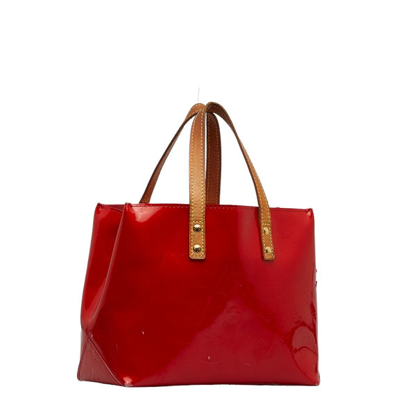ルイ ヴィトン モノグラム ヴェルニ リードPM ハンドバッグ M91088 ルージュ レッド PVC レザー レディース LOUIS VUITTON 【中古】