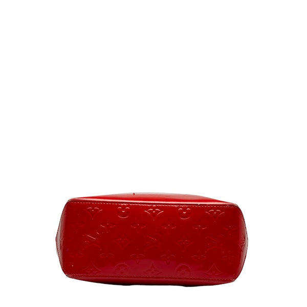 ルイ ヴィトン モノグラム ヴェルニ リードPM ハンドバッグ M91088 ルージュ レッド PVC レザー レディース LOUIS VUITTON 【中古】