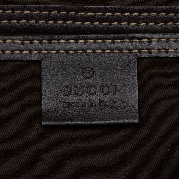 グッチ GGスプリーム 斜め掛け ショルダーバッグ 211017 ベージュ PVC レザー レディース GUCCI 【中古】