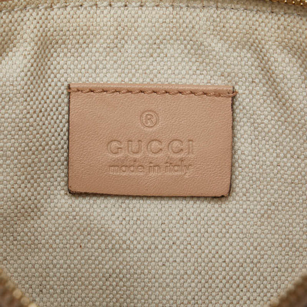 グッチ GGキャンバス トートバッグ 247209 ベージュ キャンバス レザー レディース GUCCI 【中古】