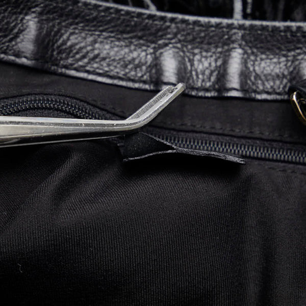 グッチ アビー ワンショルダーバッグ 189835 ブラック エナメル レディース GUCCI 【中古】