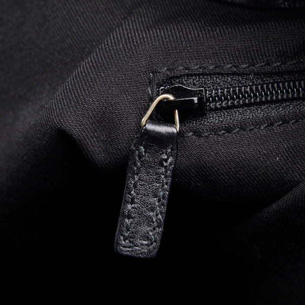 グッチ アビー ワンショルダーバッグ 189835 ブラック エナメル レディース GUCCI 【中古】