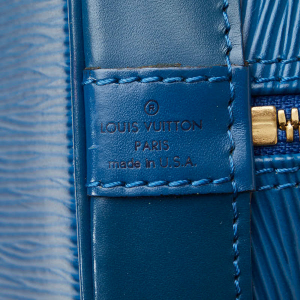 ルイ ヴィトン エピ アルマ ハンドバッグ M52145 トレドブルー レザー レディース LOUIS VUITTON 【中古】