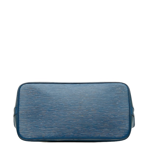 ルイ ヴィトン エピ アルマ ハンドバッグ M52145 トレドブルー レザー レディース LOUIS VUITTON 【中古】