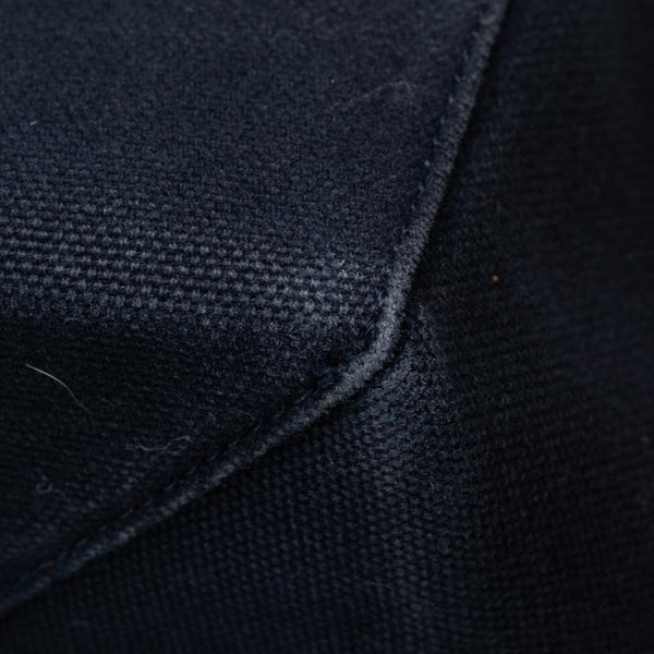 シャネル No.5 チェーン トートバッグ ネイビー マルチカラー キャンバス レザー レディース CHANEL 【中古】