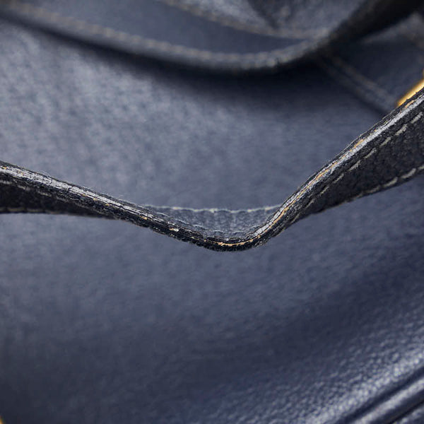 グッチ バンブー リュック バックパック 003 2852 ネイビー スウェード レザー レディース GUCCI 【中古】