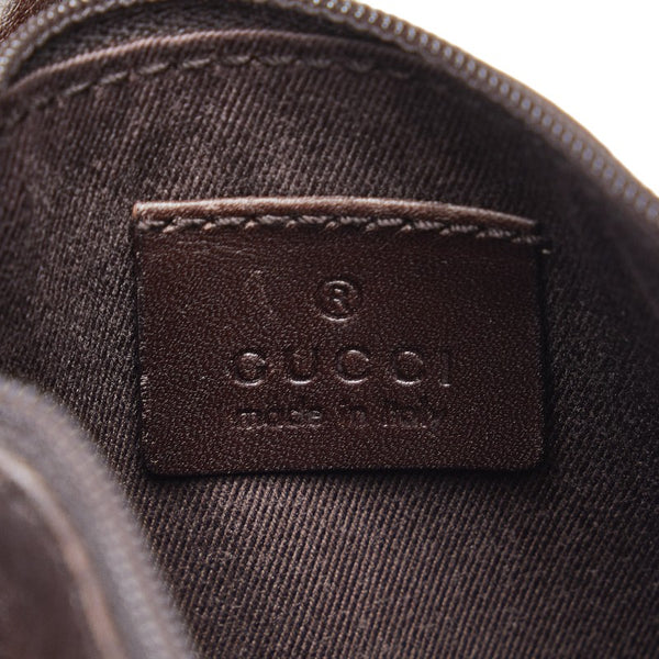 グッチ GGキャンバス ハンドバッグ トートバッグ 101919 ブラウン キャンバス レザー レディース GUCCI 【中古】