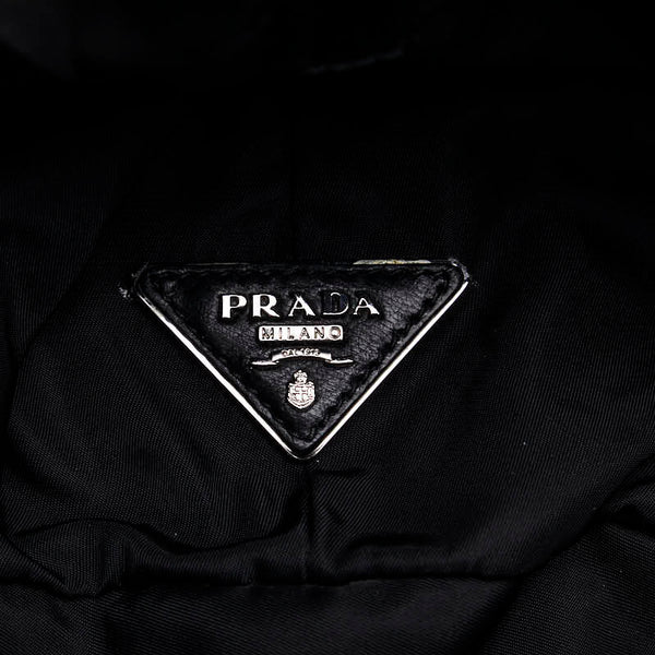 プラダ カモフラ 迷彩 リバーシブル ショルダーバッグ ハンドバッグ 2WAY カーキ マルチカラー ナイロン レディース PRADA 【中古】