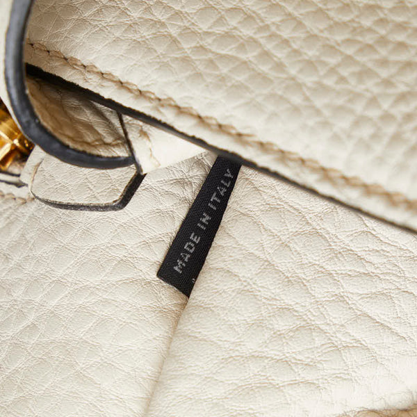 プラダ ハンドバッグ ショルダーバッグ 2WAY BN2673 ホワイト レザー レディース PRADA 【中古】