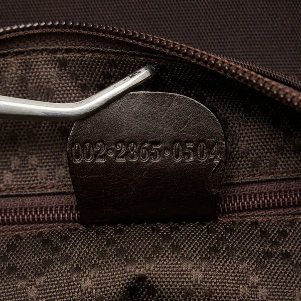 グッチ ワンショルダーバッグ 002 2865 0504 ブラウン キャンバス レディース GUCCI 【中古】