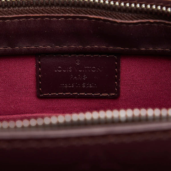 ルイ ヴィトン モノグラム マット アルストン ショルダーバッグ M55126 ヴィオレ パープル レザー レディース LOUIS VUITTON 【中古】