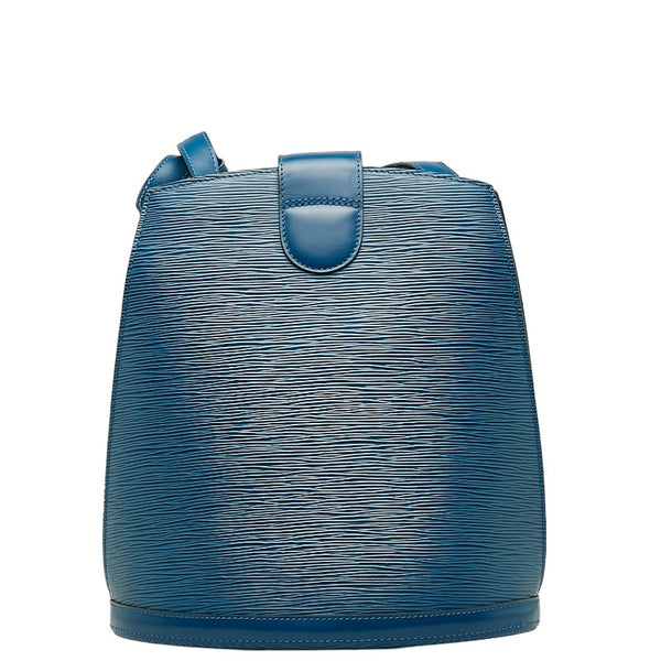 ルイ ヴィトン エピ クリュニー ショルダーバッグ M52255 トレドブルー レザー レディース LOUIS VUITTON 【中古】