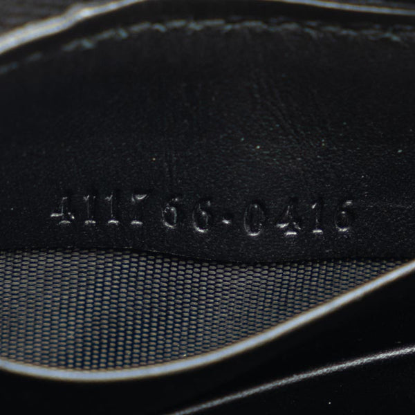 グッチ GGカレイド ラウンドファスナー 長財布  411766 ベージュ ブラック PVC レザー レディース GUCCI 【中古】