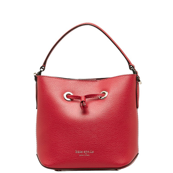 ケイトスペード ハンドバッグ ショルダーバッグ 2WAY レッド レザー レディース Kate Spade 【中古】