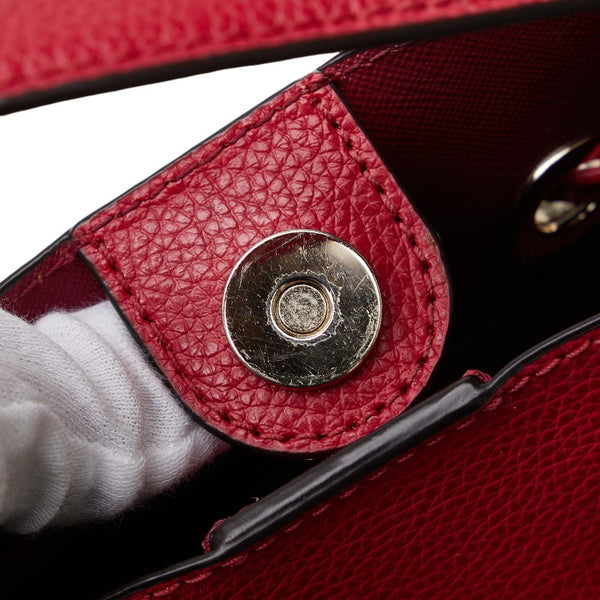 ケイトスペード ハンドバッグ ショルダーバッグ 2WAY レッド レザー レディース Kate Spade 【中古】