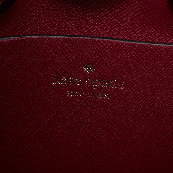 ケイトスペード ハンドバッグ ショルダーバッグ 2WAY レッド レザー レディース Kate Spade 【中古】