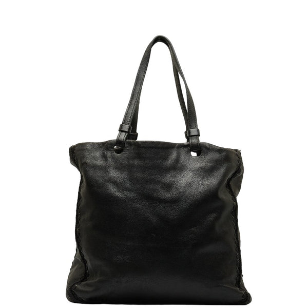 プラダ ハンドバッグ トートバッグ B5248 ブラック レザー レディース PRADA 【中古】